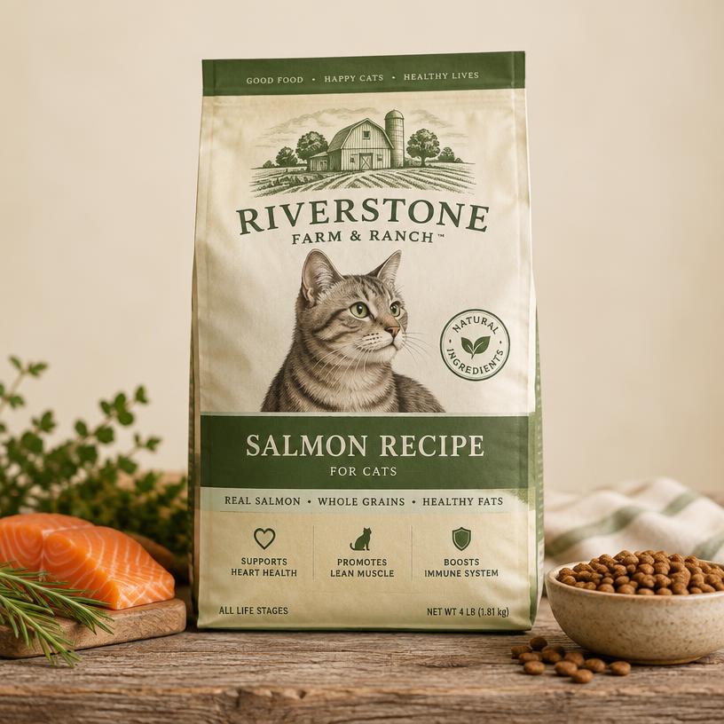 Meadow Catch Salmon Cat Food